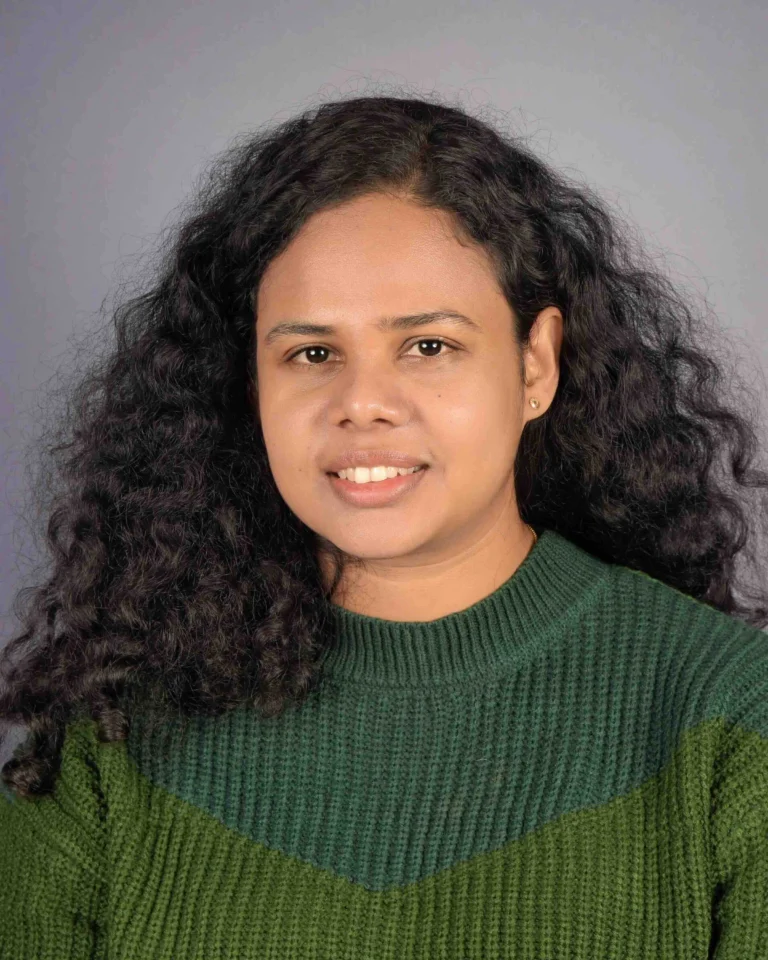 Ms. Charika Charika, teacher at Rock Spring Children's Center in Bethesda