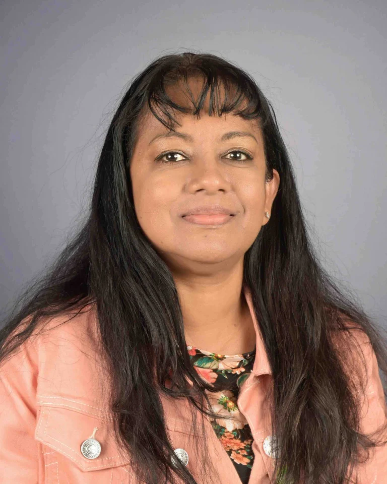 Ms. Shiroma Shiroma, teacher at Rock Spring Children's Center in Bethesda